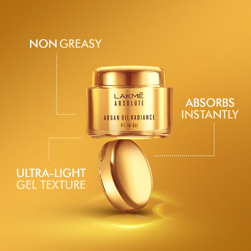 Lakmē Absolute Argan Oil Radiance Oil-in-Gel