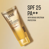 Lakmē Sun Expert SPF 25 PA++ Super Matte Lotion Sunscreen, Lightweight, Non Sticky,100ml