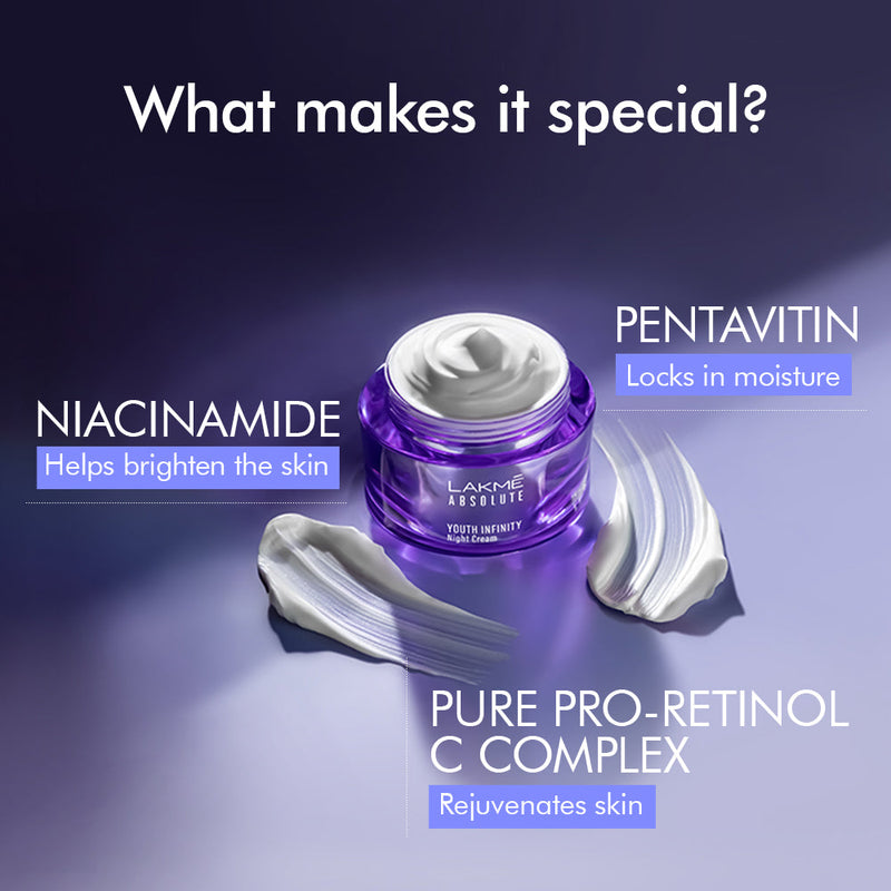 Lakmē Youth Infinity Skin Firming Night Creme