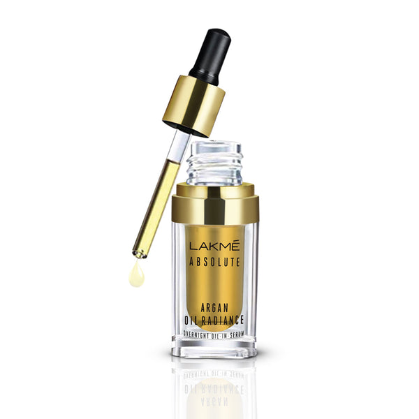 Lakmē Absolute Argan Oil Radiance Overnight Oil-in-Serum