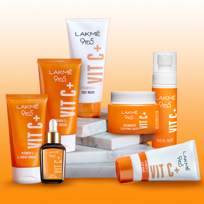 Lakmē 9 to 5 Vitamin C+ Overnight Sleeping Mask 50g