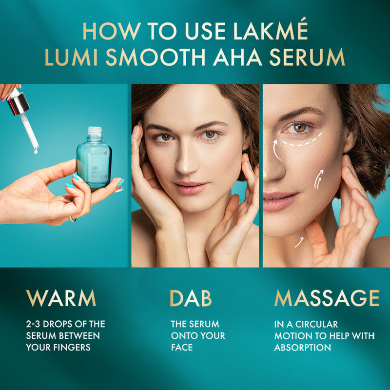 Lakmē Lumi-Smooth AHA Serum 15ml