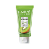 Lakmē Blush & Glow Refreshing Face Wash with Vitamin C Serum and Kiwi Fruit Extracts, 150gm