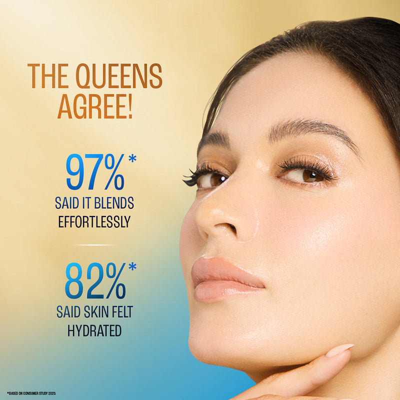 Lakmē Sun Expert 1% Hyaluronic Sunscreen, SPF 50 PA+++ for UVA/B, No white cast, for hydrated skin