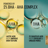 Lakmē Lumi-Smooth AHA+ Facewash with 2% Salicylic Acid-Lactic Acid