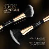Lakmē Absolute Makeup Master Tools -  Dual Ended Blush and Contour Brush