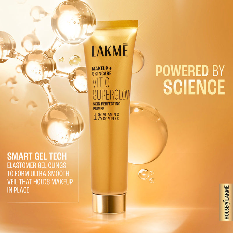 Lakmē VitC Superglow Primer + Compact Combo