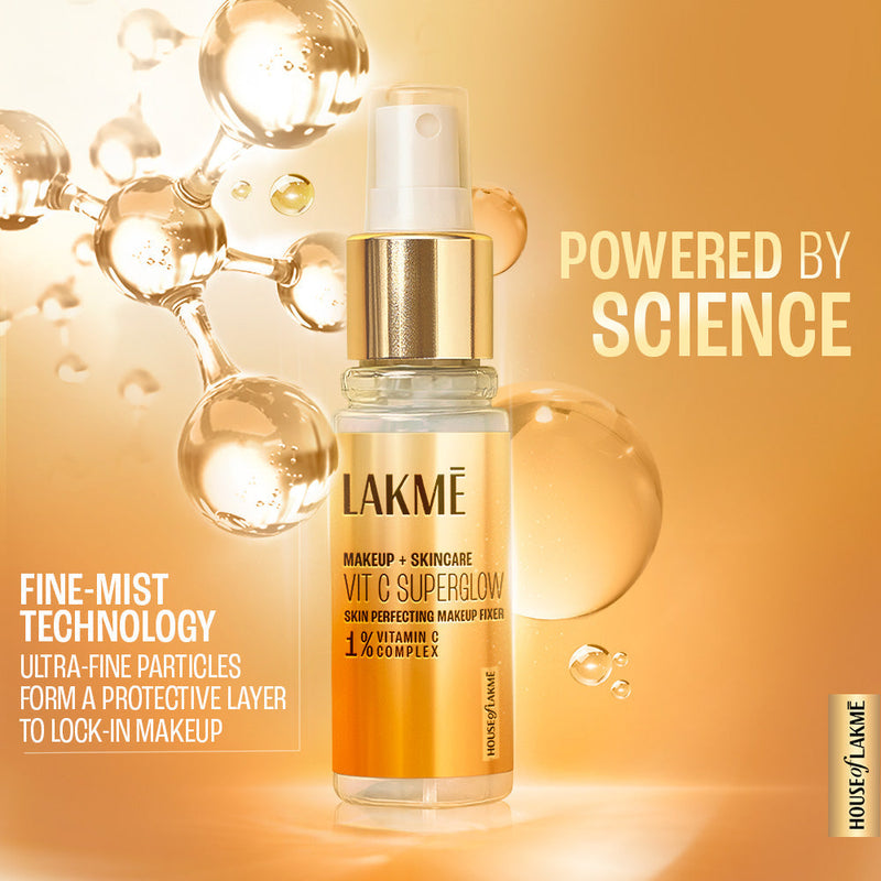 Lakmē VitC Superglow Skin Perfecting Makeup Fixer
